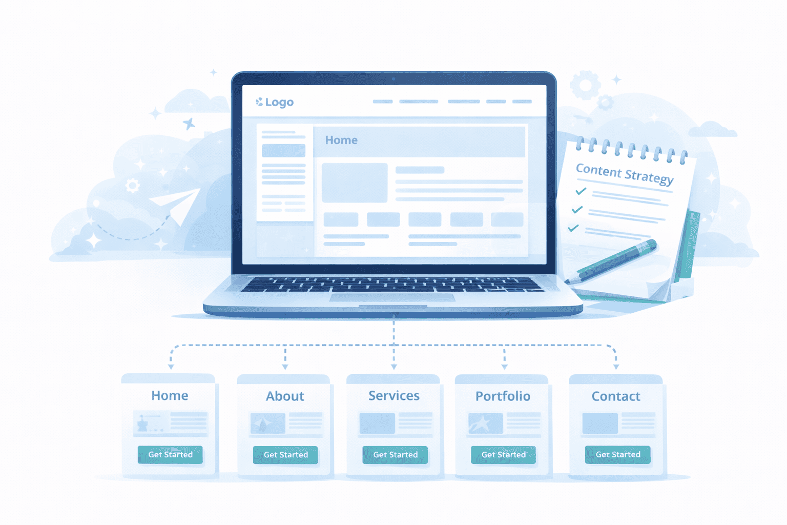 Tutorial Menyusun Struktur Website Company Profile untuk Bisnis Jasa