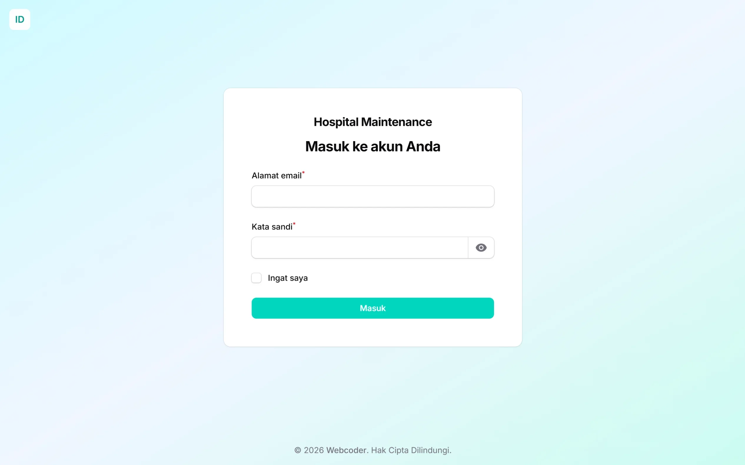 Hospital Maintenance System